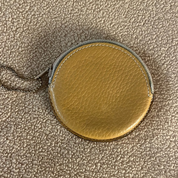 Auth Loewe logo leather coin case wallet - Picture 3 of 7